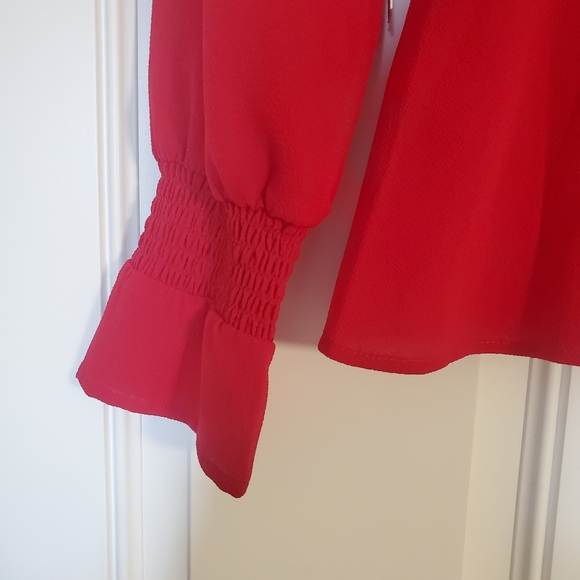 NWT Chelsea28 Red Sage Blouse - Picture 7 of 10